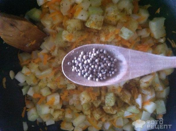 рагу из овощей, приправа, кориандр, семена, как выглядит, что готовят, блюда с кориандром