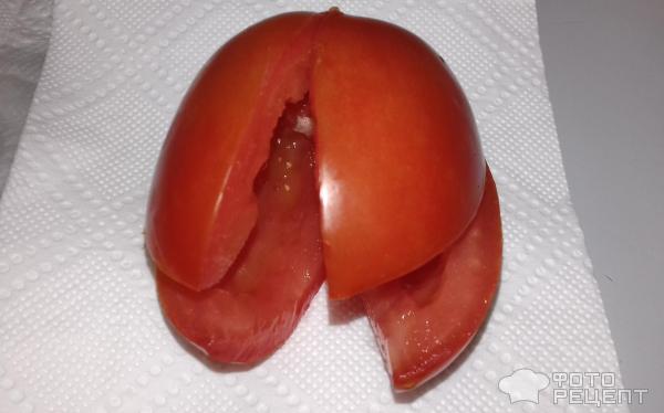 Фаршированные помидоры-тюльпаны фото