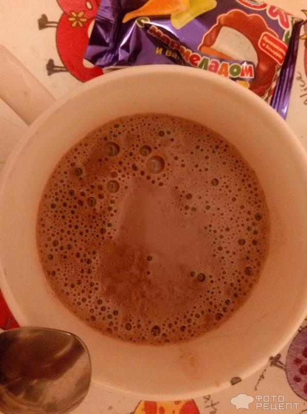 Готовый напиток какао с молоком