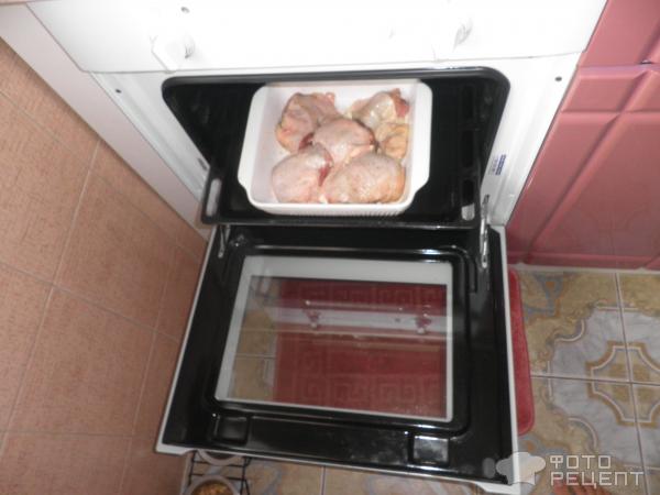 Куриные бедрышки в духовке фото