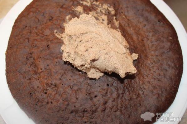 Шоколадный торт на сковороде фото