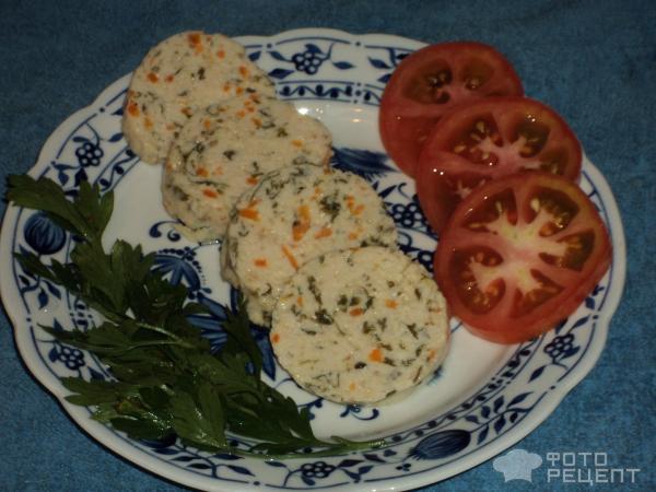 Домашняя куриная колбаса фото