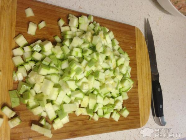 Рецепт: Тефтели для кормящей мамы - с манной крупой и овощами.