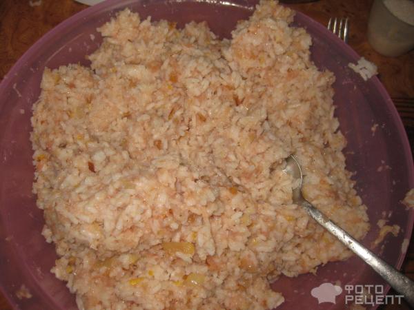 Фаршированный перец с рисом куриным фаршем фото