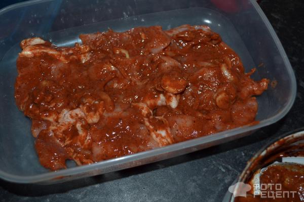Отбивные из свинины в яично-томатном маринаде фото