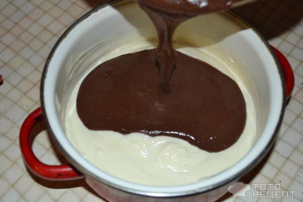 Шоколадно-банановый торт фото