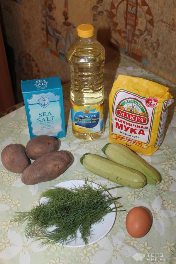 Драники картофельно-кабачковые фото