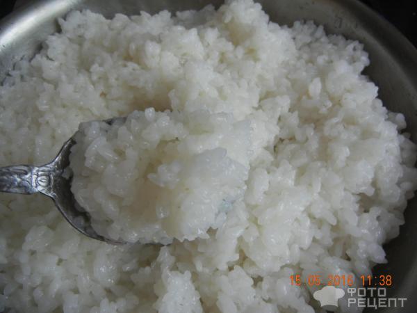 Белоснежный рис на гарнир фото