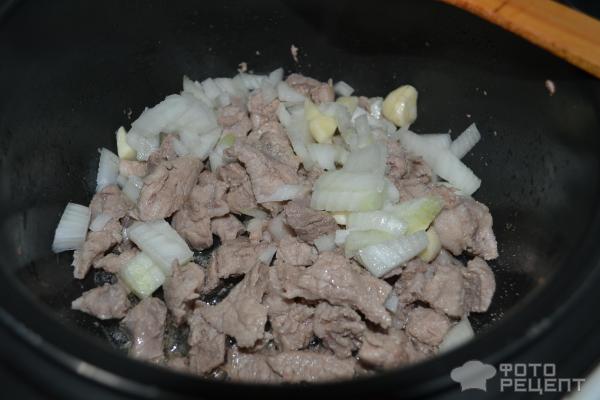 Жаркое из свинины с картофелем в мультиварке фото