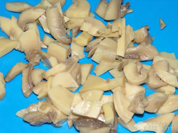 Блинчики с грибами и сыром фото