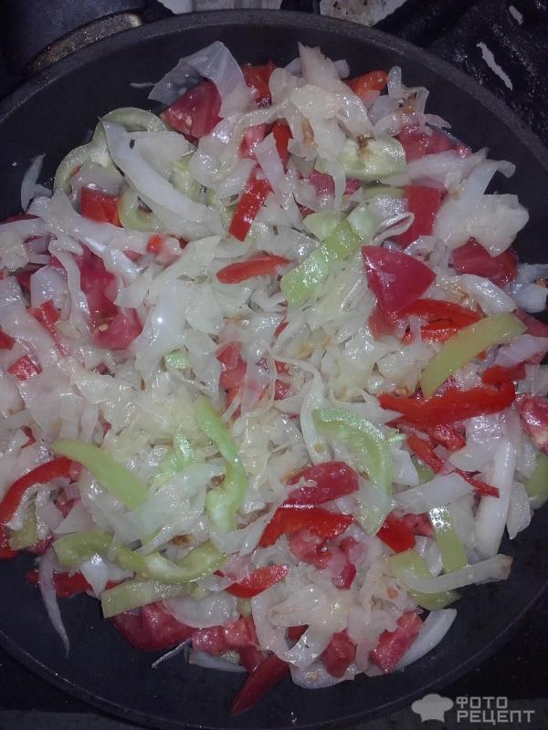 Капуста тушеная с овощами фото