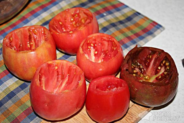 Фаршированные помидоры фото