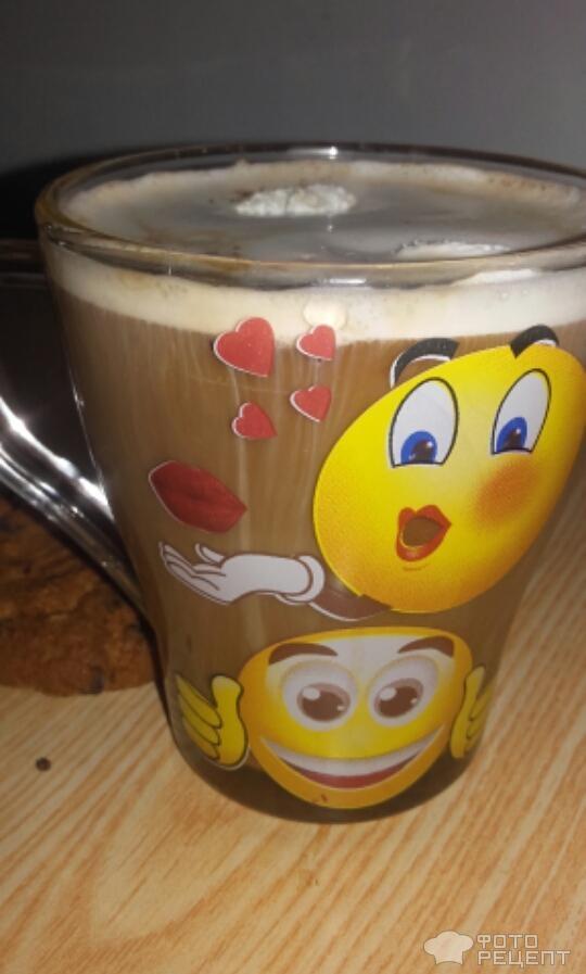 Кофе Глясе с какао фото