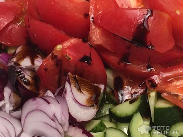 Шопский салат фото