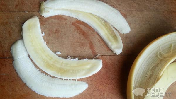 Горячие роллы с бананом и дыней фото