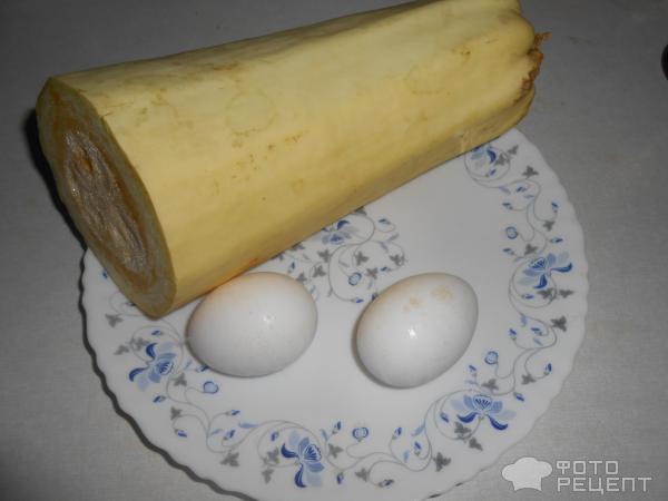 Яичница с кабачками фото