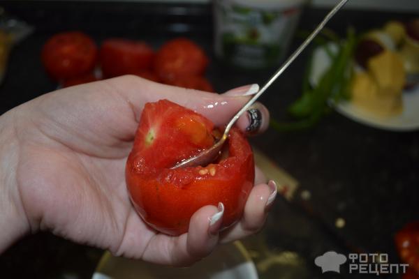 Фаршированные помидоры фото