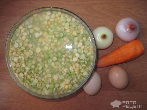 Горохово-овощные блинчики фото