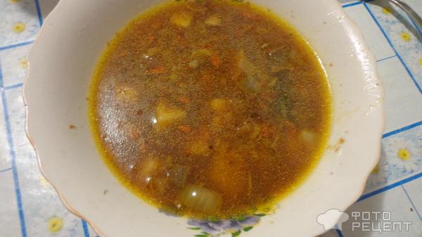 Суп с грибами и гречкой фото