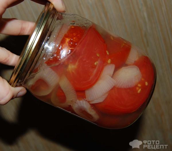 Консервированные помидоры в желе фото