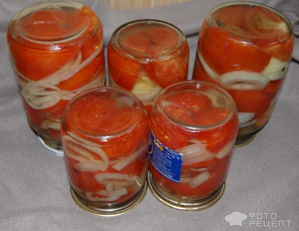 Консервированные помидоры в желе фото