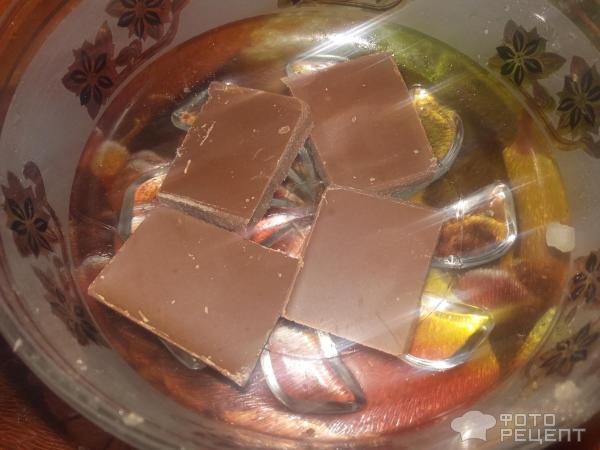 Слоеные крендельки в шоколаде фото