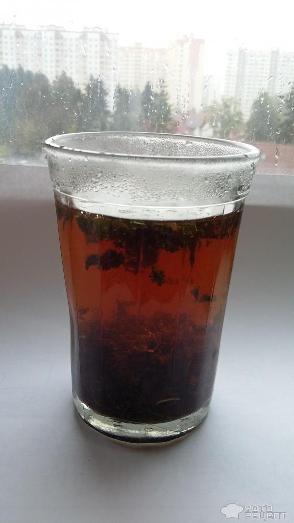 Деревенский чай из листьев фото