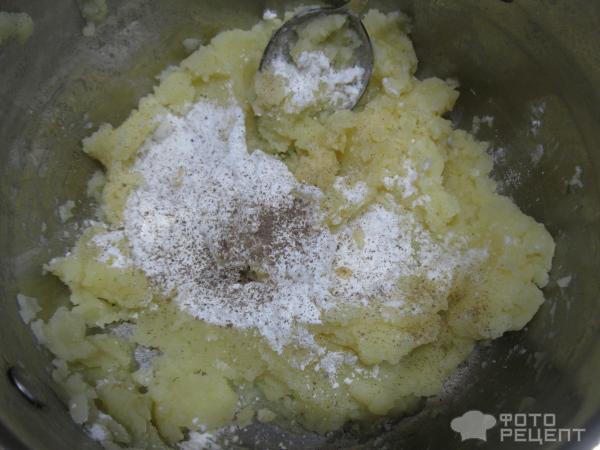 Картофельная запеканка с брокколи фото