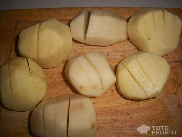 Картофель запеченный в фольге фото
