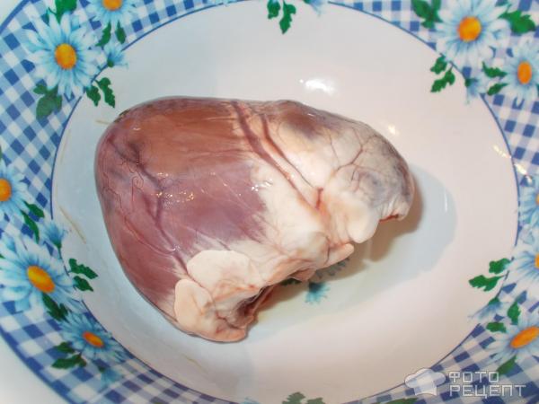 Свиное сердце тушеное с овощами фото