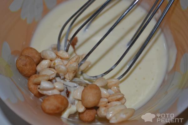 Сливочно-ореховый десерт фото