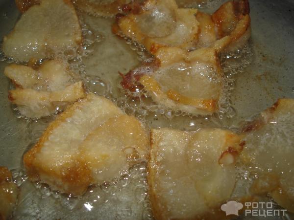 жареная картошка с салом и луком рецепт