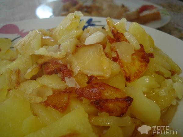 жареная на сале картошка рецепт