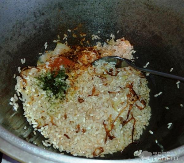 Рис с макаронными изделиями фото