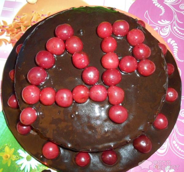Торт «Пьяная вишня в шоколаде» (рецепт для духовки и мультиварки)