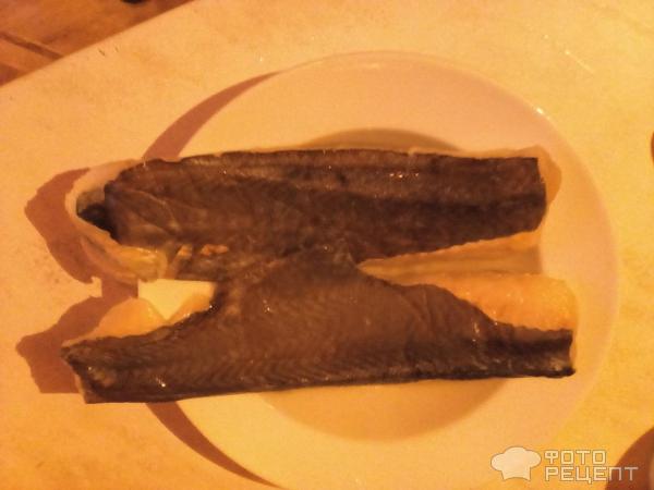 Картофель тушеный с рыбой фото