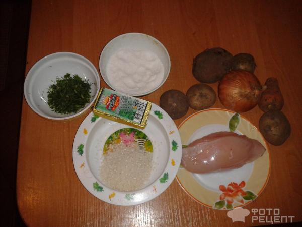 Суп куриный со сливочным вкусом фото