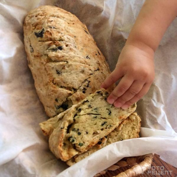 Хлеб с базиликом