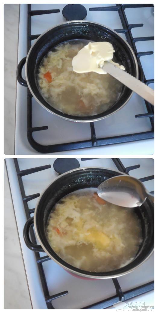 Суп овощной с куриным филе фото