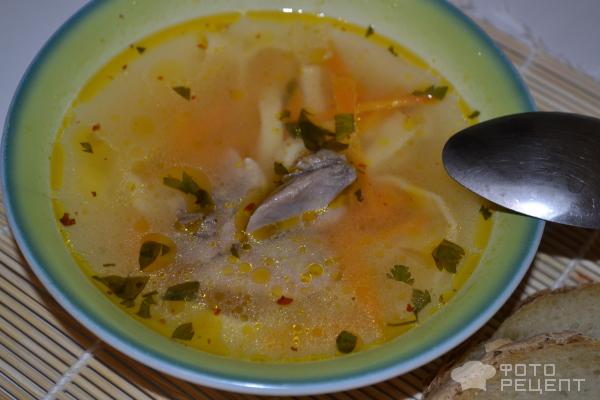Суп из петуха с домашней лапшой для сибирской зимы фото
