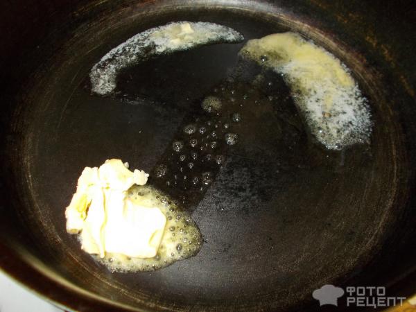 Омлет с гренками фото