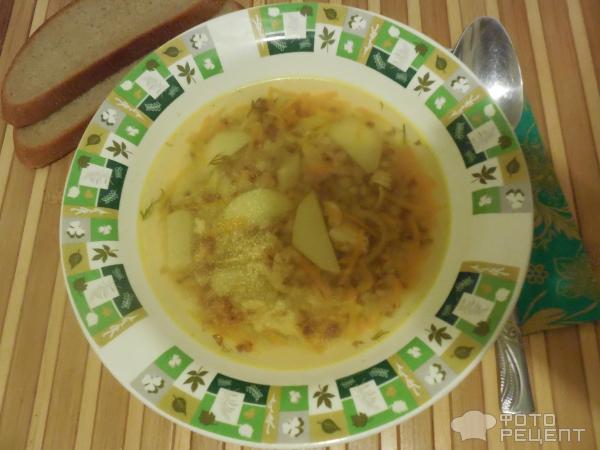 Суп из филе индейки фото