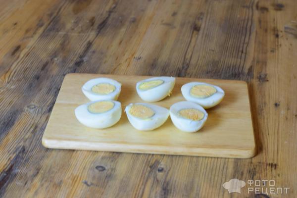 Фаршированные яйца фото