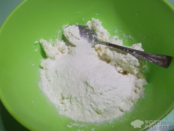 Творожное печенье с сахаром фото