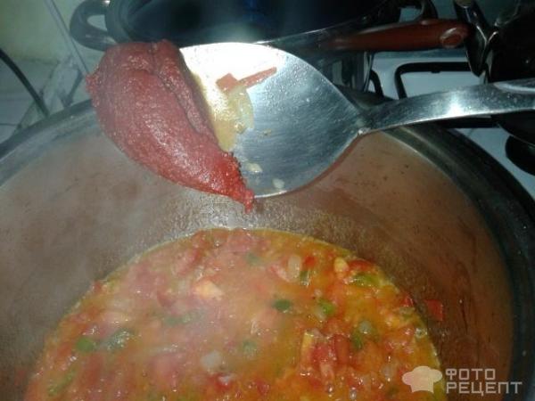 Суп из мелкого булгура фото