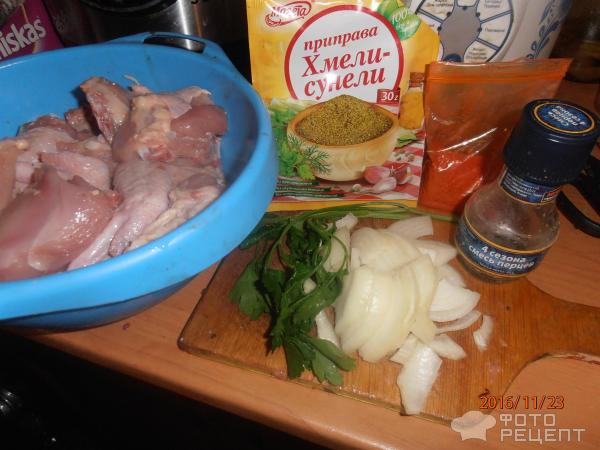 Картошка с курицей в микроволновке — рецепт с фото пошагово +видео