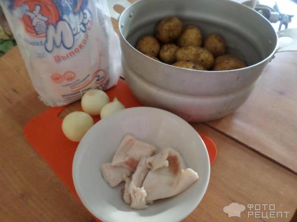 Манты с картошкой и салом - пошаговый рецепт с фото