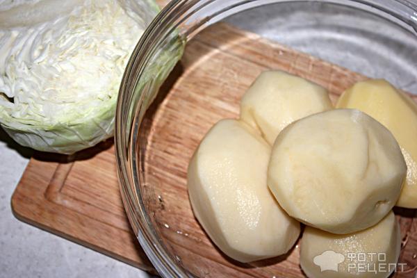 Картофельные драники с капустой фото