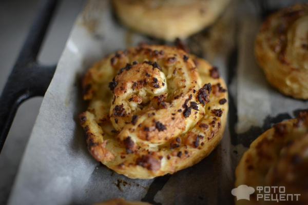 Булочки Бриош с мясом фото