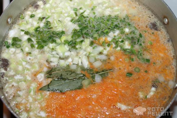 Куриный суп с брокколи фото